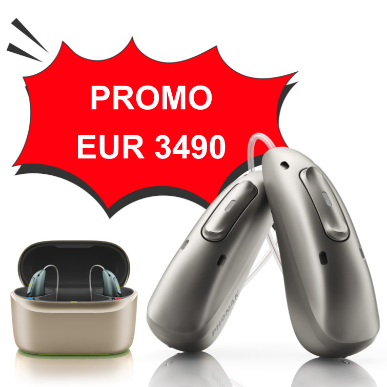 *PROMO* 2xPhonak Audeo Infinio Ultra I90-R + ChargerGO