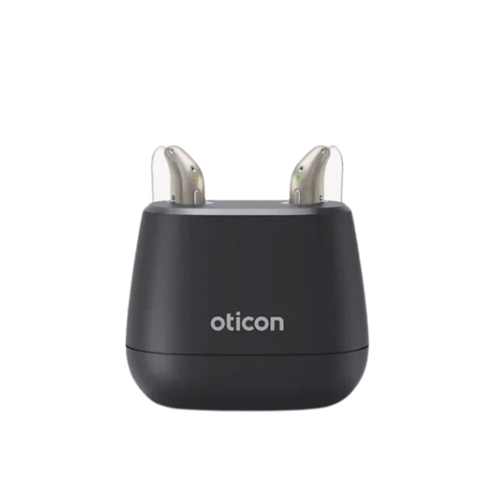 Oticon Caricabatterie Intent Desk Charger miniRite – originale Oticon